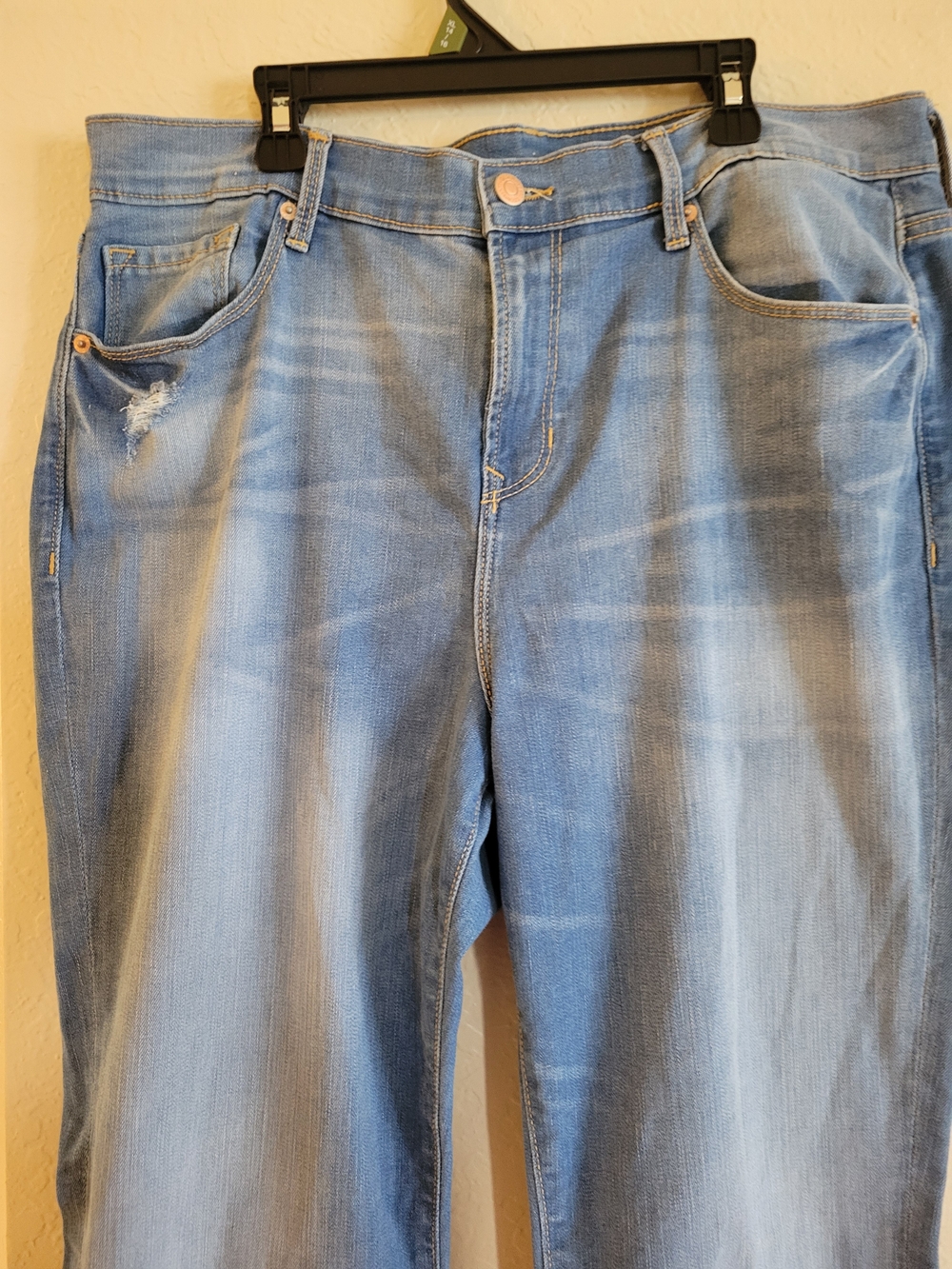 Old Navy Light Wash High Waist Flare Jeans Womens 14 Regular